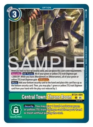 Central Town: Throne Room