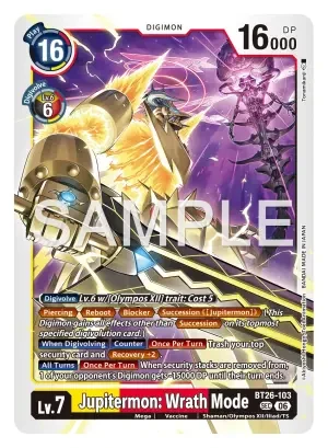 Jupitermon: Wrath Mode