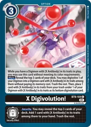 X Digivolution!