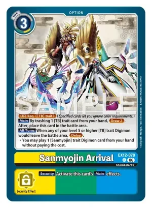Sanmyojin Arrival