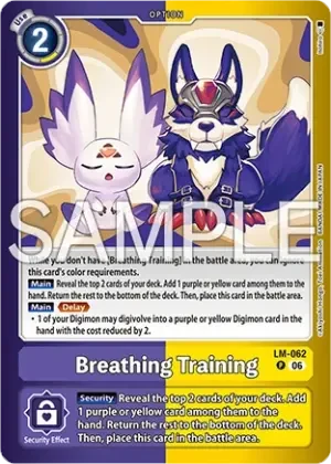 Breathing Training