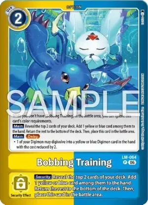 Bobbing Training