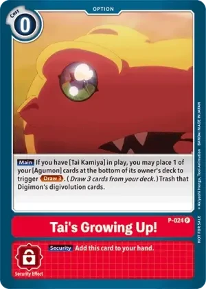 Tai's Growing Up!