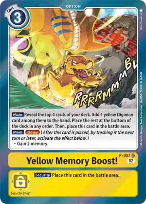 Yellow Memory Boost!
