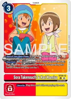 Sora Takenouchi & Kari Kamiya