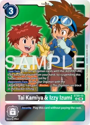 Tai Kamiya & Izzy Izumi