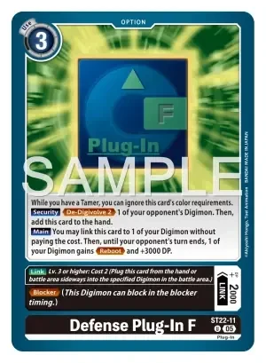 Defense Plug-In F