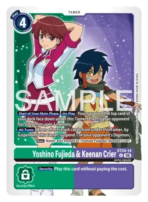 Yoshino Fujieda & Keenan Crier
