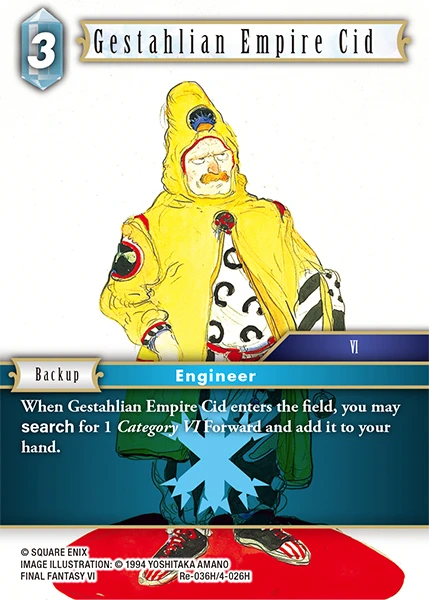 Gestahlian Empire Cid