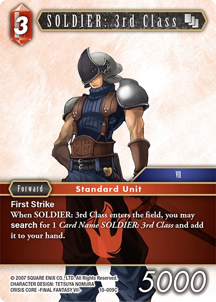 SOLDIER: 3rd Class