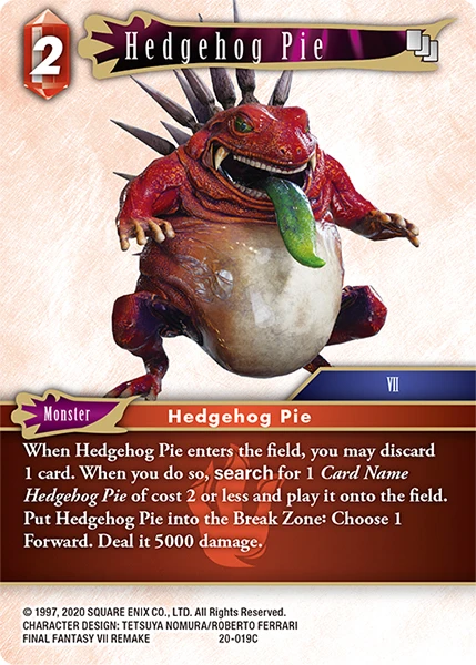 Hedgehog Pie