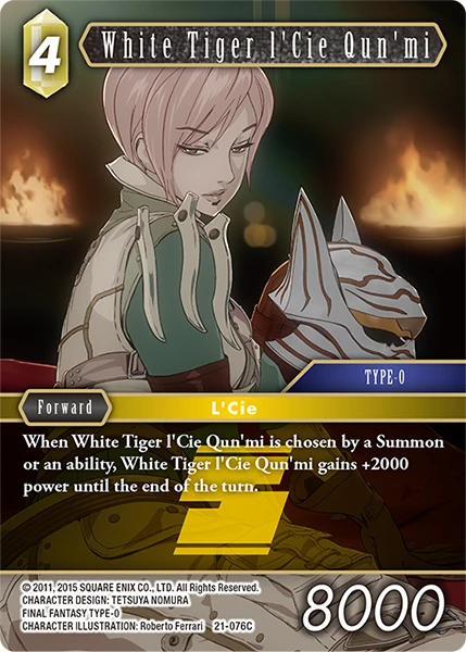 White Tiger l'Cie Qun'mi