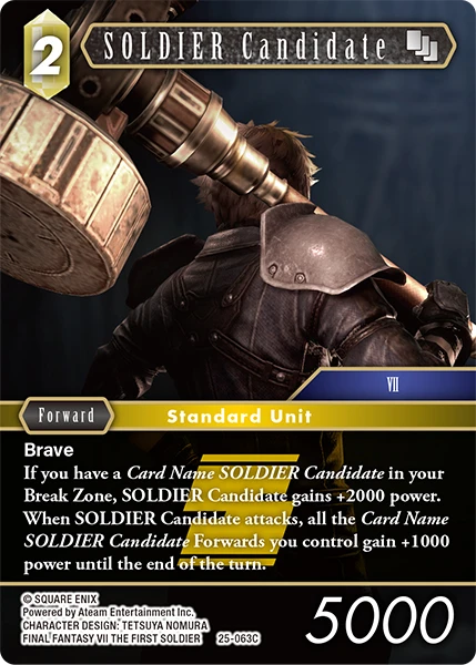 SOLDIER Candidate
