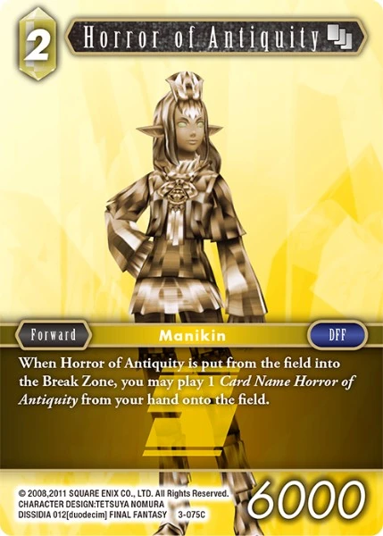 Horror of Antiquity