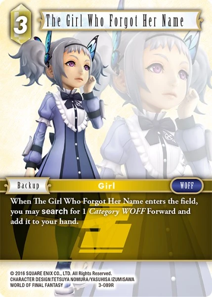 The Girl Who Forgot Her Name