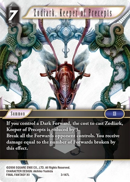 Zodiark, Keeper of Precepts