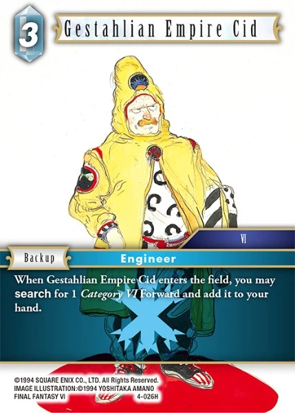 Gestahlian Empire Cid