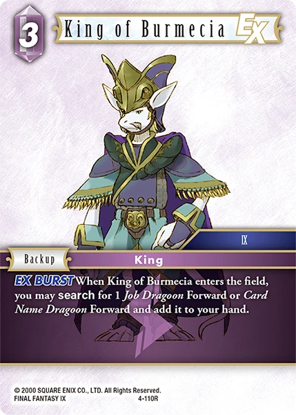King of Burmecia