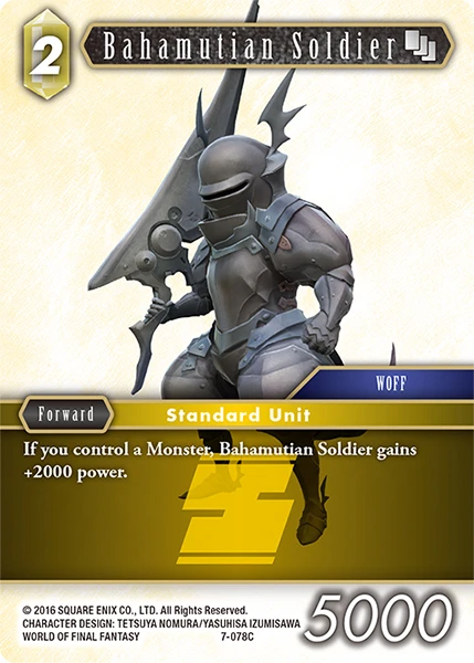 Bahamutian Soldier