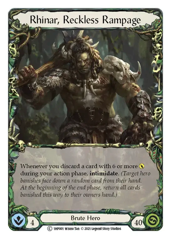 Rhinar, Reckless Rampage