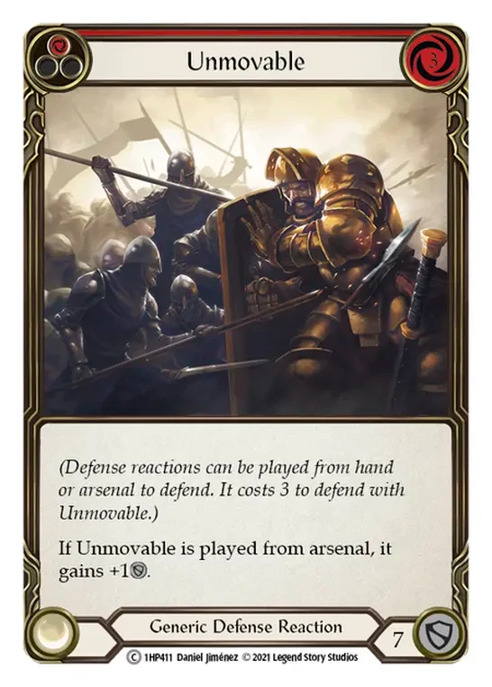 Unmovable