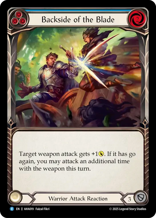 Backside of the Blade