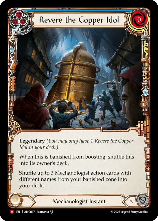 Revere the Copper Idol
