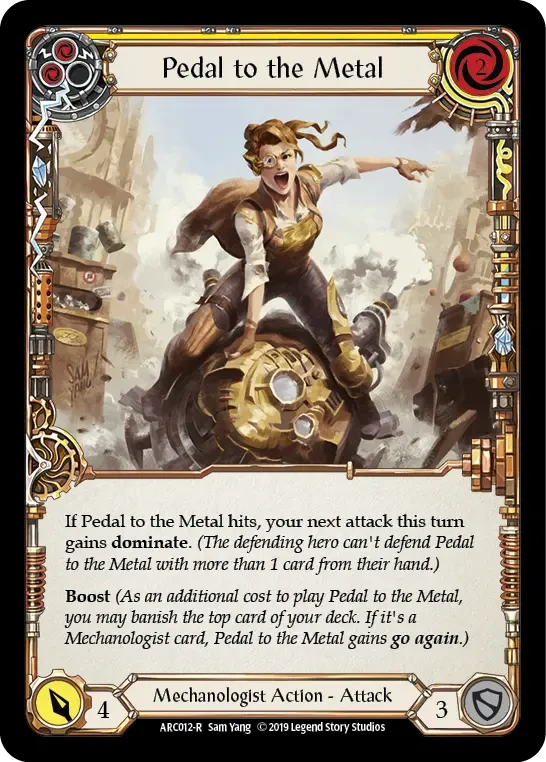 Pedal to the Metal