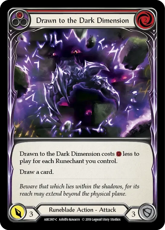 Drawn to the Dark Dimension