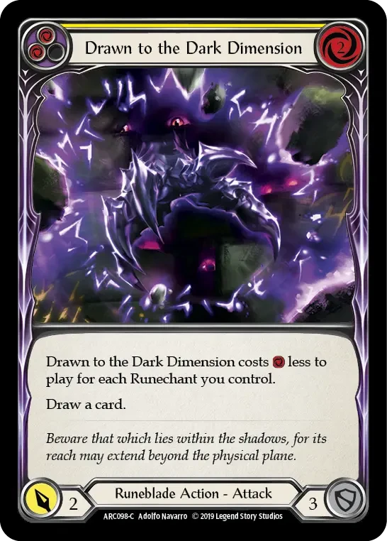 Drawn to the Dark Dimension