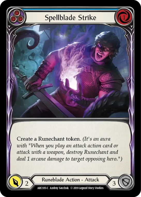 Spellblade Strike