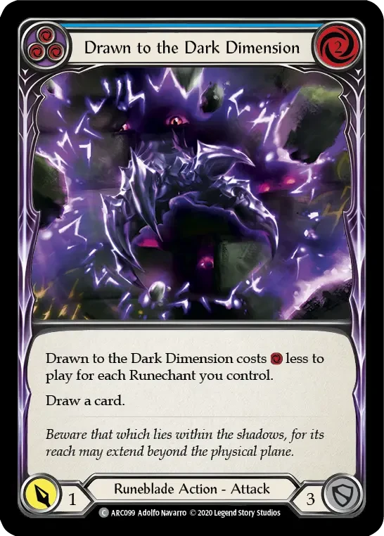 Drawn to the Dark Dimension