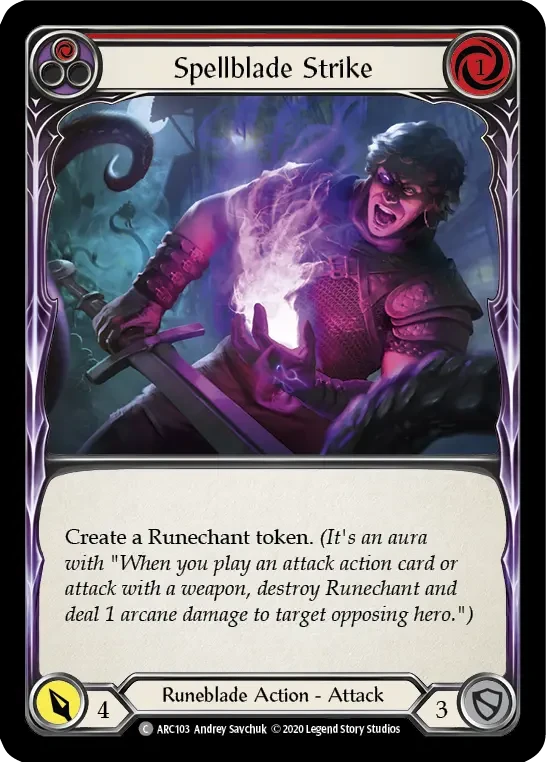Spellblade Strike