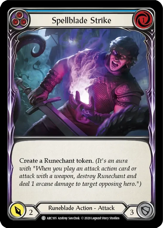 Spellblade Strike