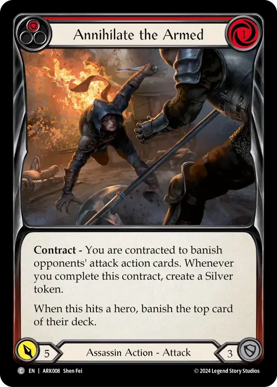 Annihilate the Armed