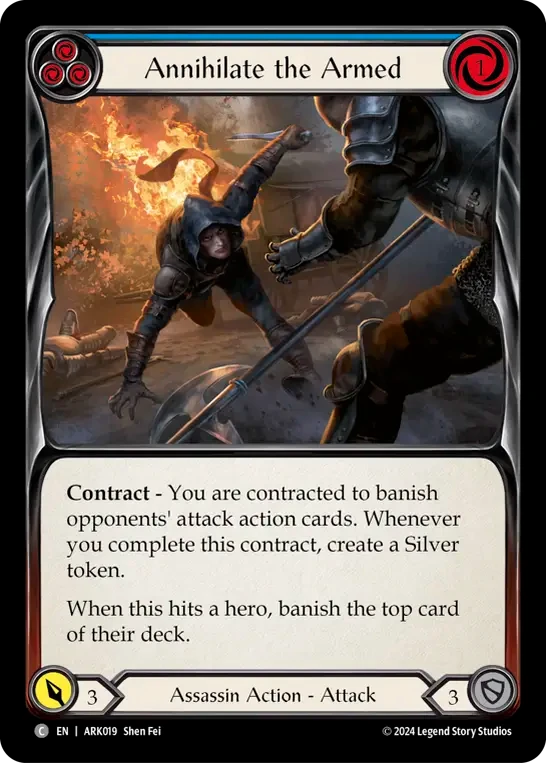 Annihilate the Armed