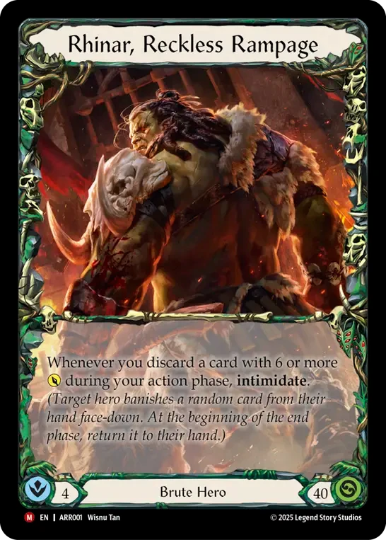 Rhinar, Reckless Rampage