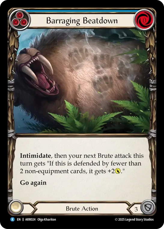 Barraging Beatdown