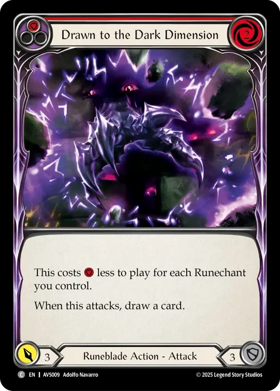 Drawn to the Dark Dimension