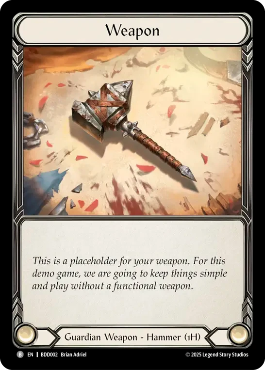 Placeholder Weapon