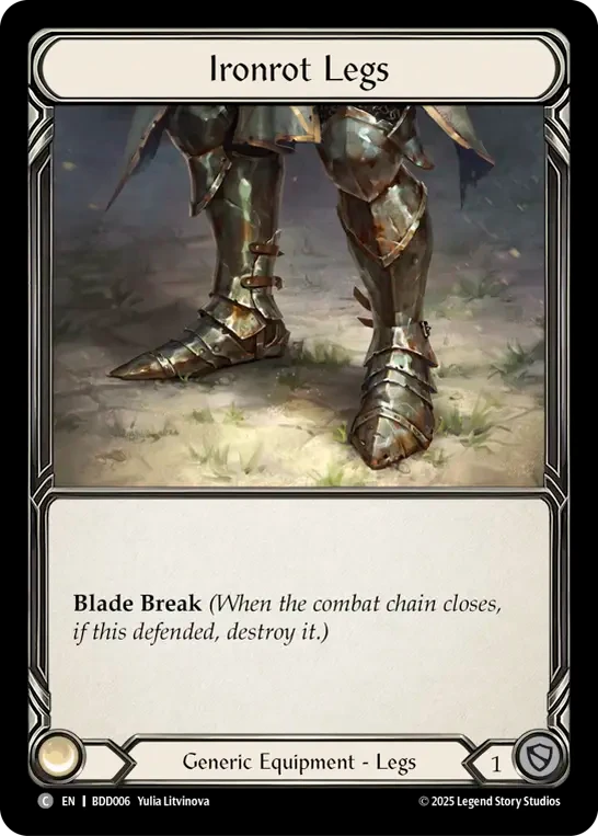 Ironrot Legs