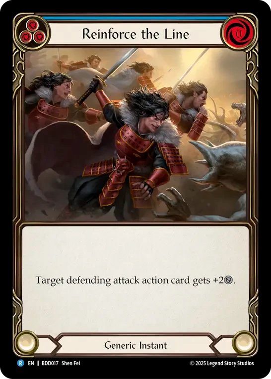 Reinforce the Line