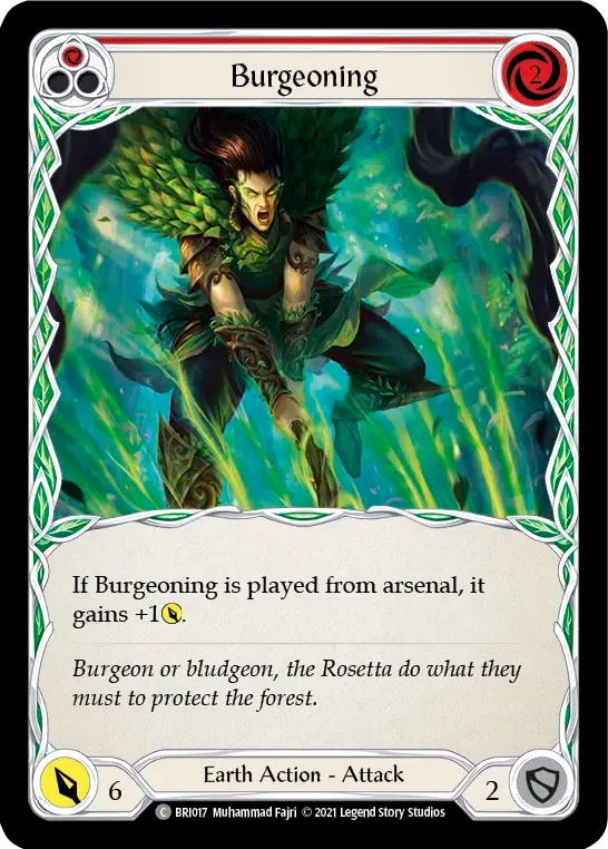 Burgeoning