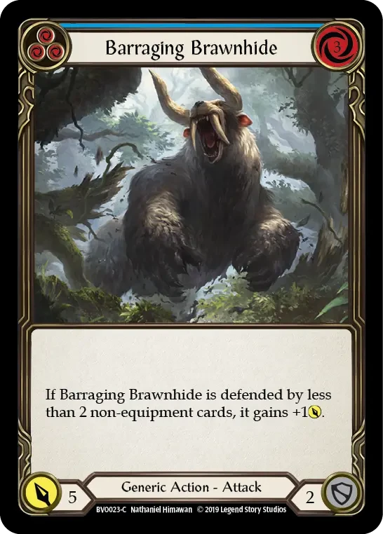 Barraging Brawnhide