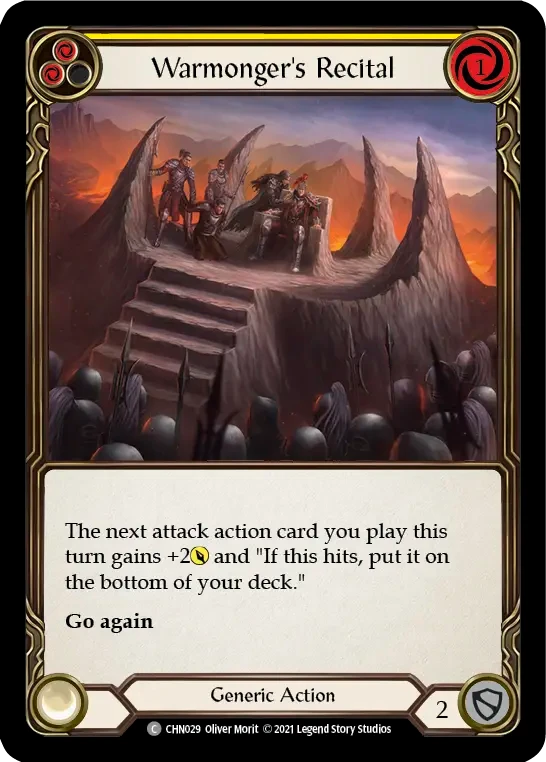 Warmonger's Recital