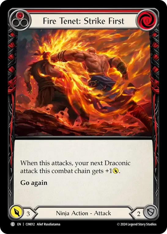 Fire Tenet: Strike First