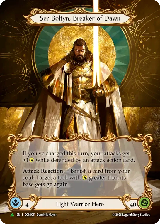 Ser Boltyn, Breaker of Dawn