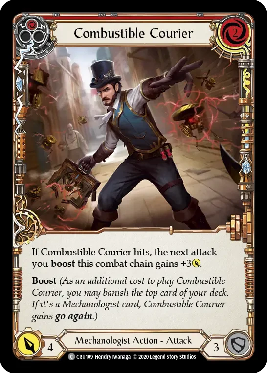 Combustible Courier