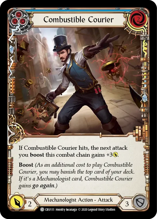Combustible Courier