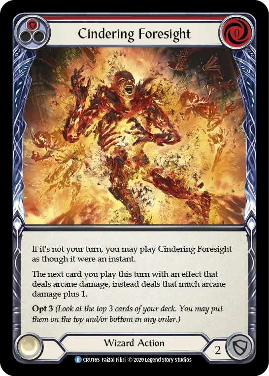 Cindering Foresight